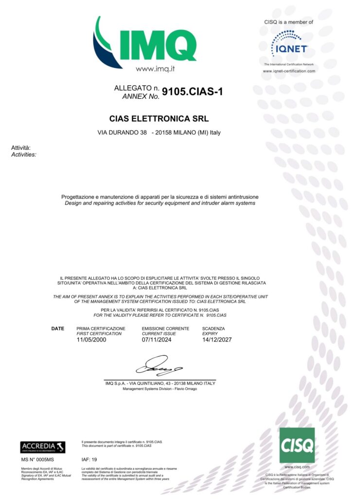 Certificato 9105.CIAS EN 2 2