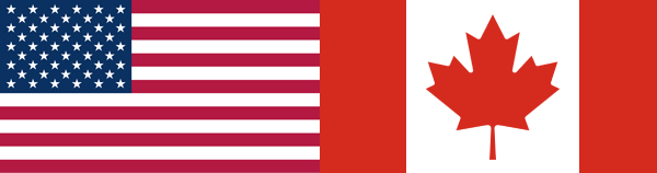 Flag Stati Uniti Canada