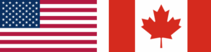 Flag Stati Uniti Canada 1