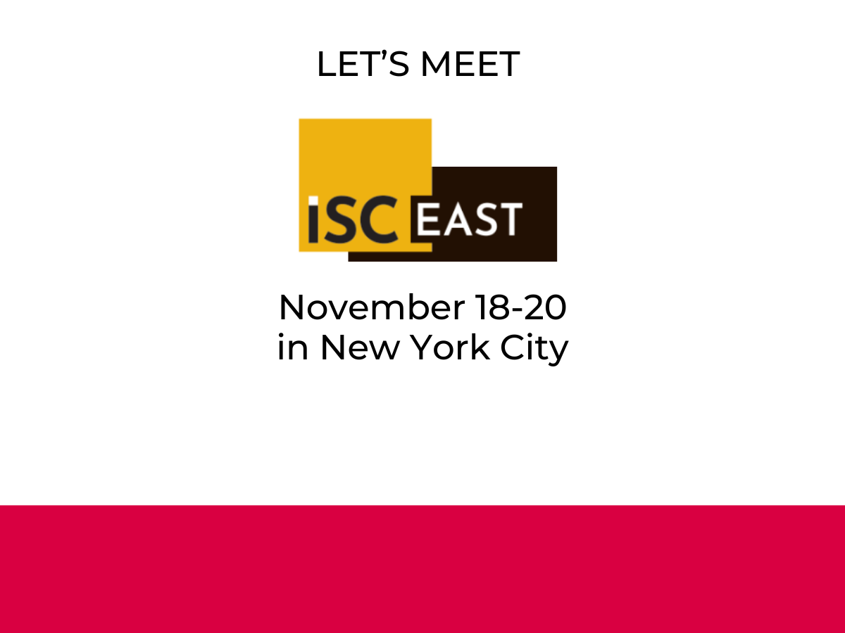 ISC East at the Javits Center